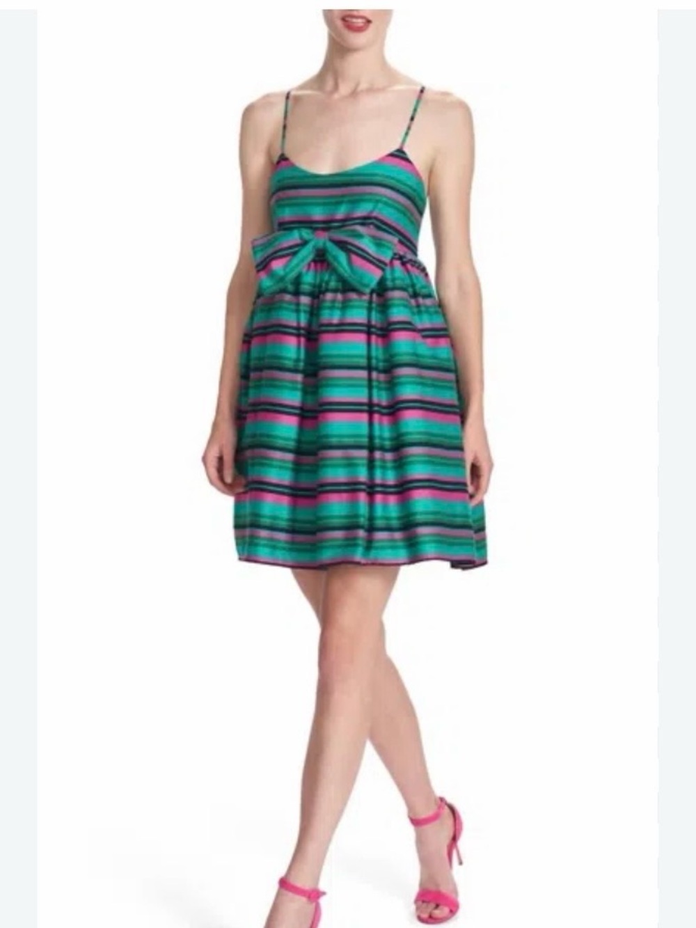 NWT Corey Lynn Calter Stripe Mini Anya Dress Size Small-Beautiful!